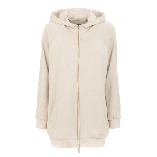 Beige Polyester Women Sweater