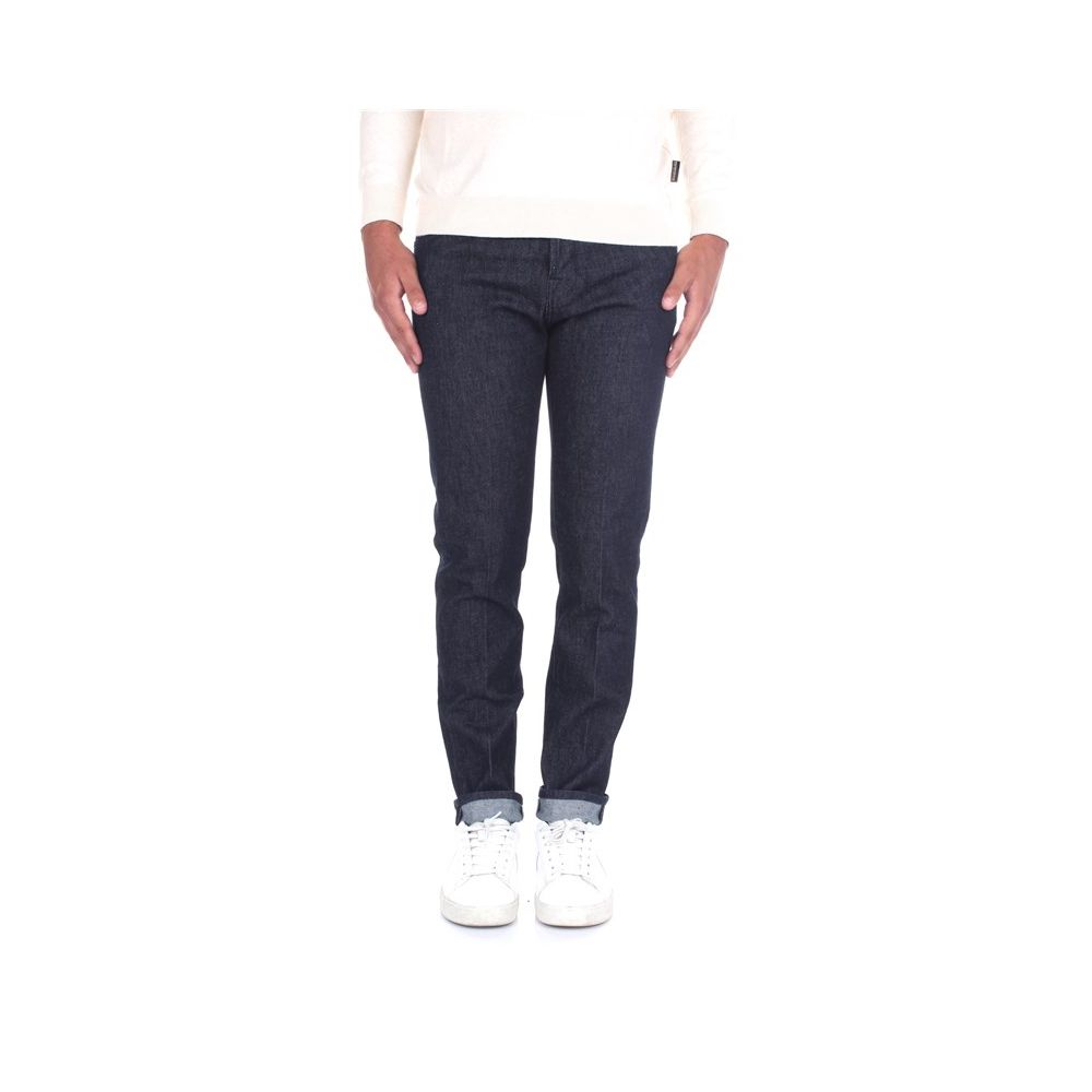 Blue Cotton Men Jeans