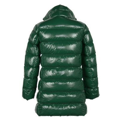 Chaqueta de mujer de poliamida verde