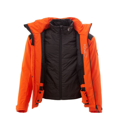 Chaqueta ligera EA7 color naranja radiante