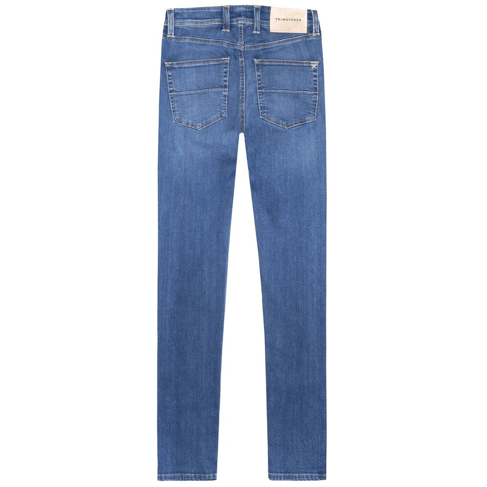 Light Blue Cotton Men's Jean