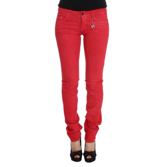 Pantalones y jeans rojos