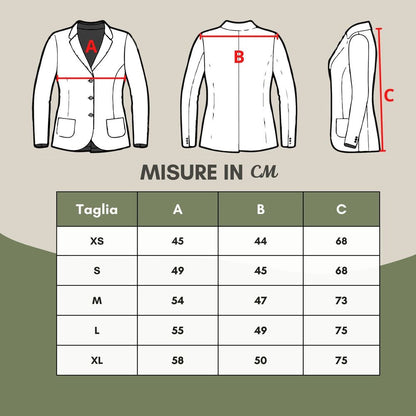 Chaqueta elegante de poliamida negra para hombre