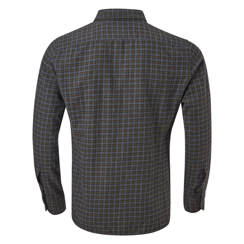 Camisa elegante de algodón multicolor para hombre