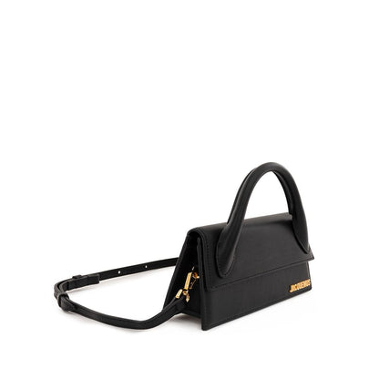 Elegant Black Leather Handbag