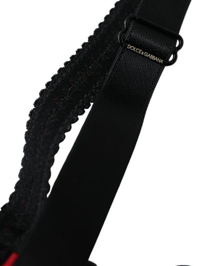 Bordeauxfarbener Balconcino-BH aus Seidenstretch