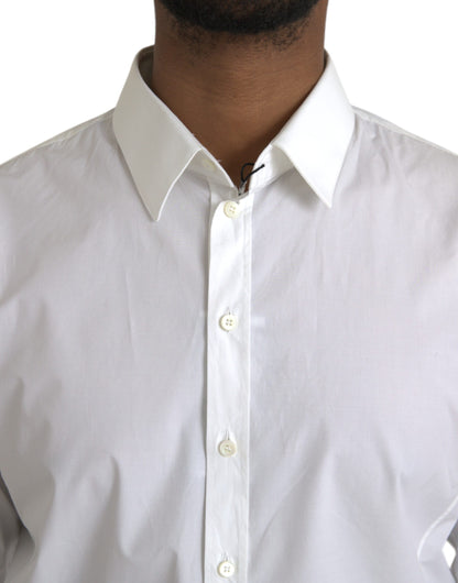 Weißes formelles Baumwolloberteil SICILIA Shirt