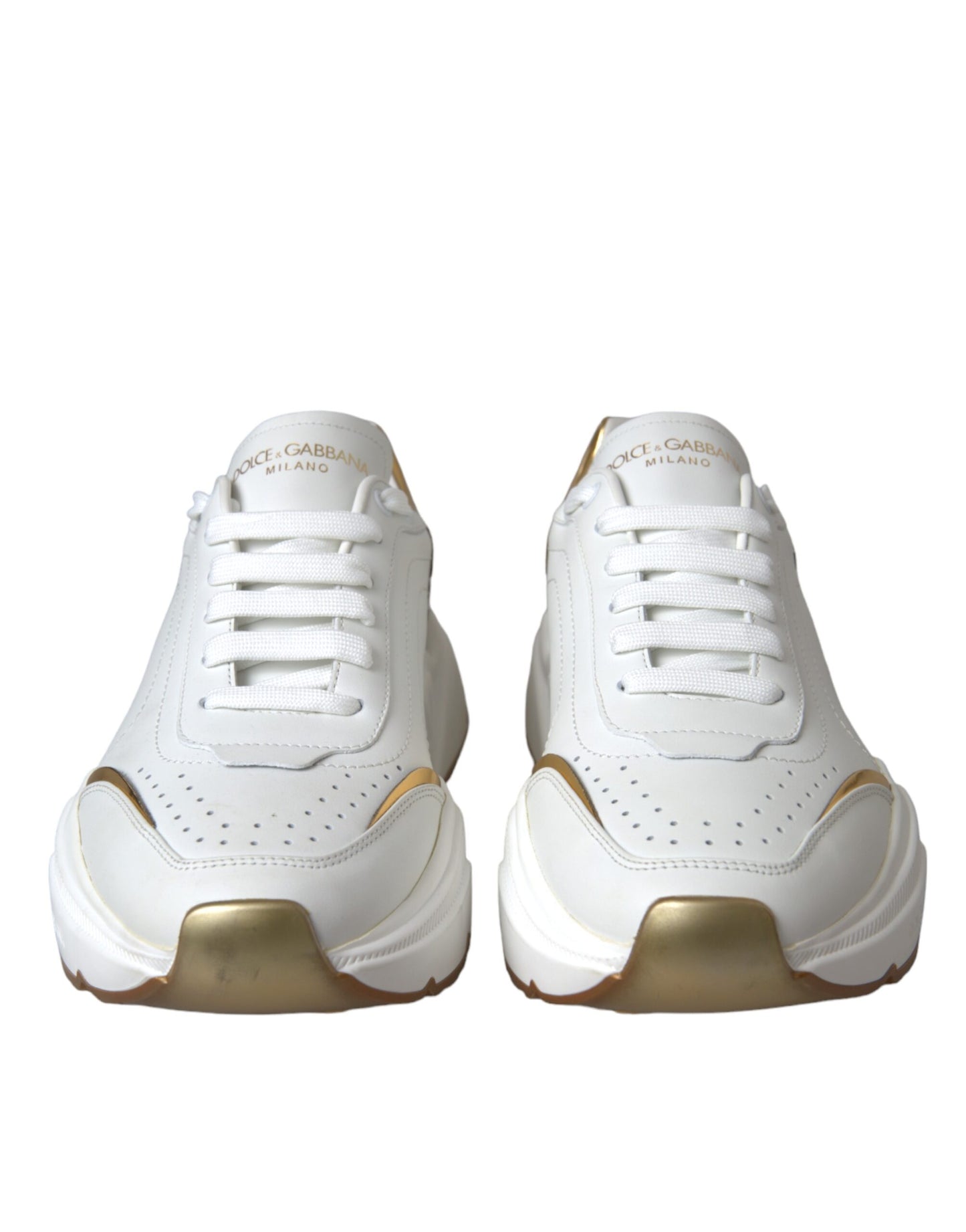 Zapatillas de deporte de piel Daymaster en oro blanco