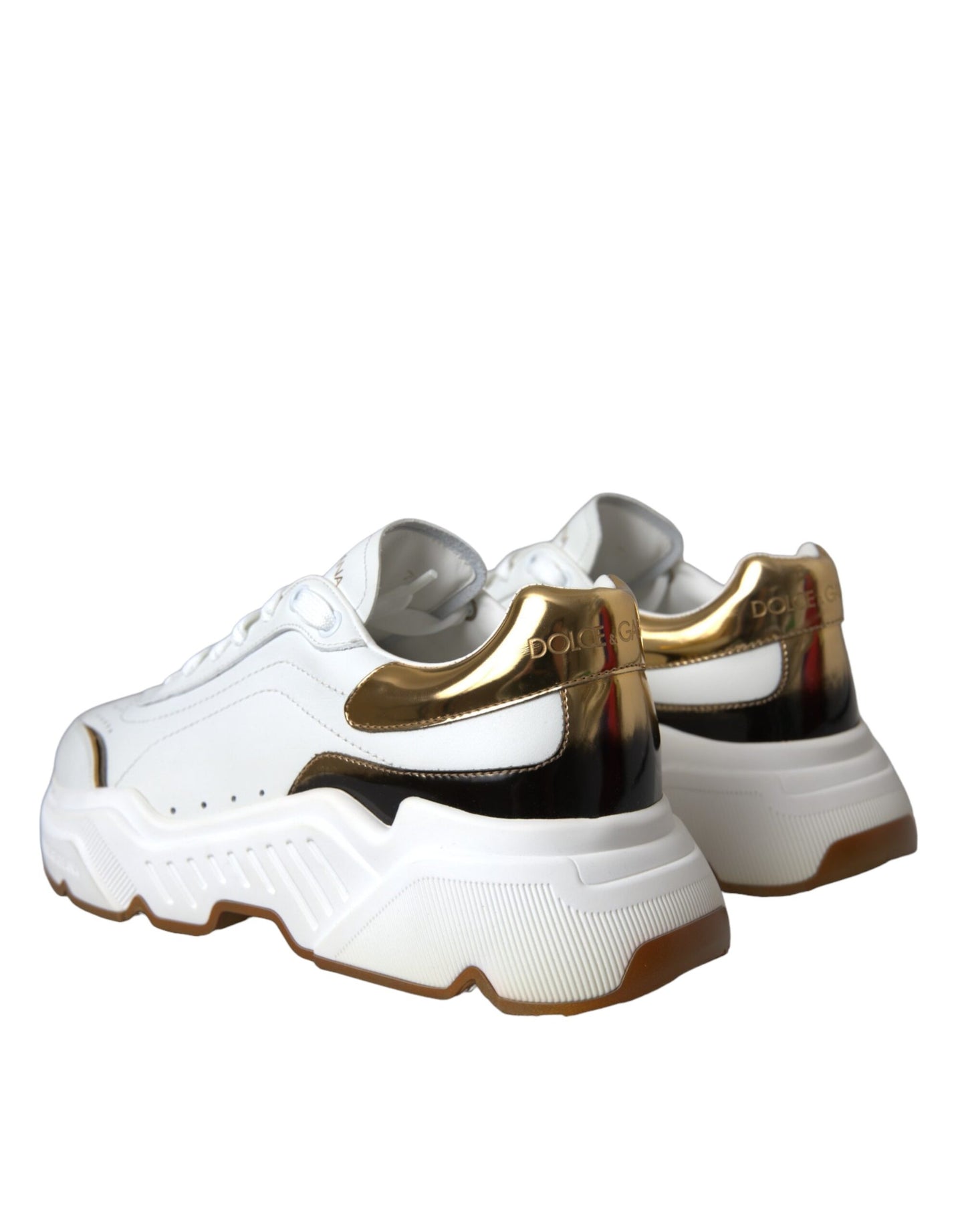 Zapatillas de deporte de piel Daymaster en oro blanco