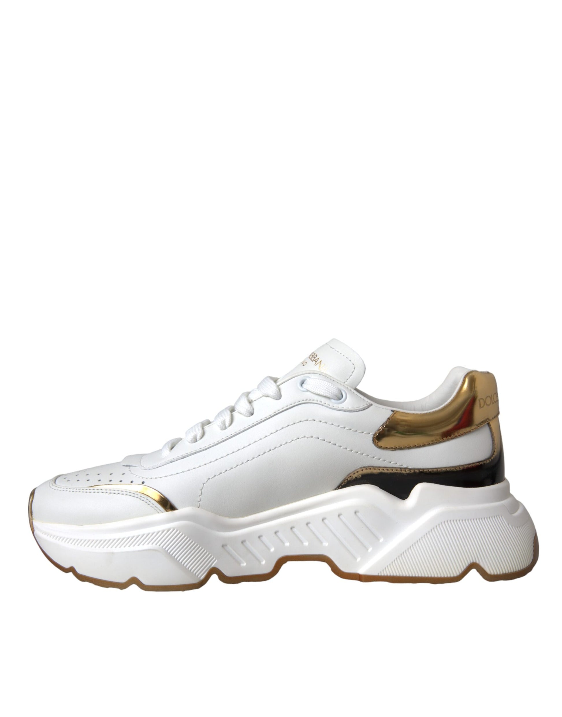 Zapatillas de deporte de piel Daymaster en oro blanco