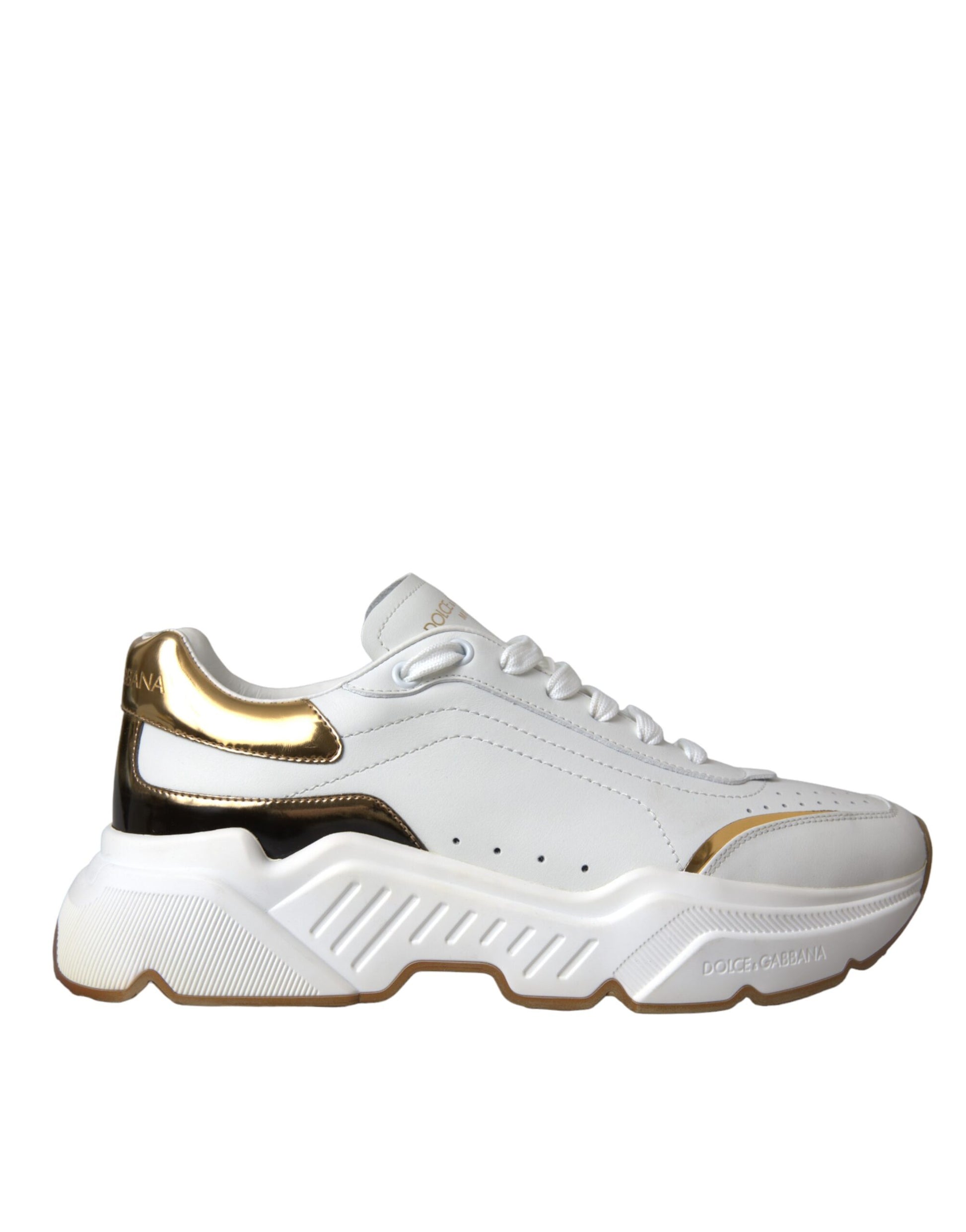 Zapatillas de deporte de piel Daymaster en oro blanco