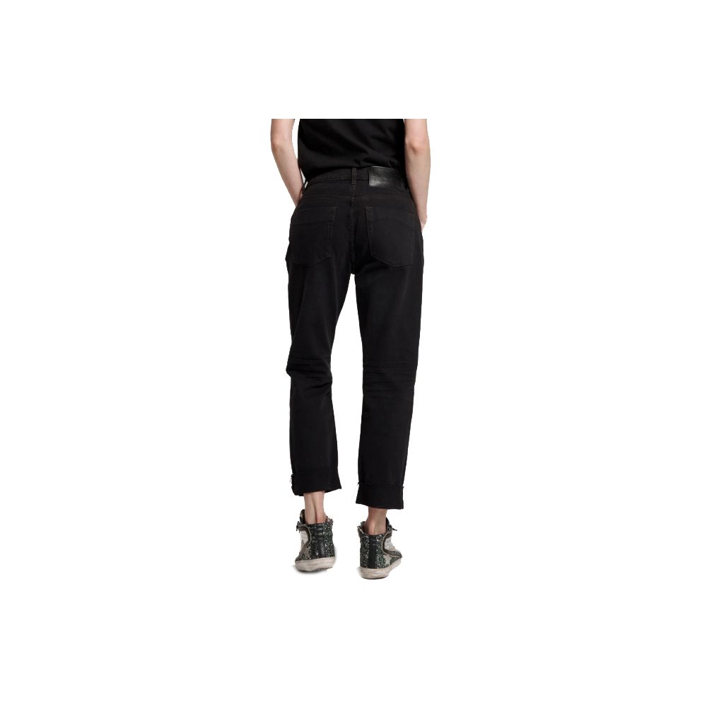 Schwarze Jeans und Hose aus Baumwolle