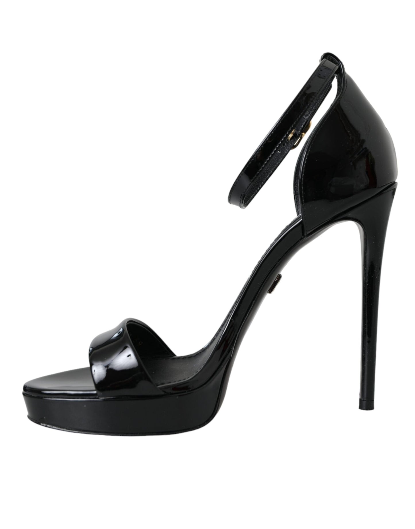 Schwarze KEIRA Leder Heels Sandalen Schuhe