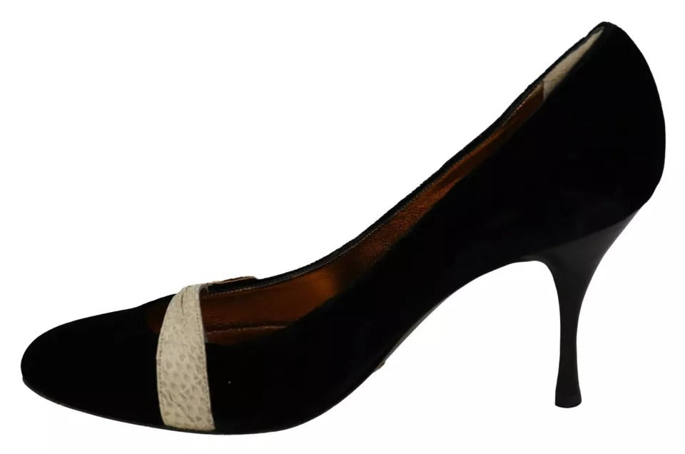 Black Velvet Ayers High Heels Pumps Shoes