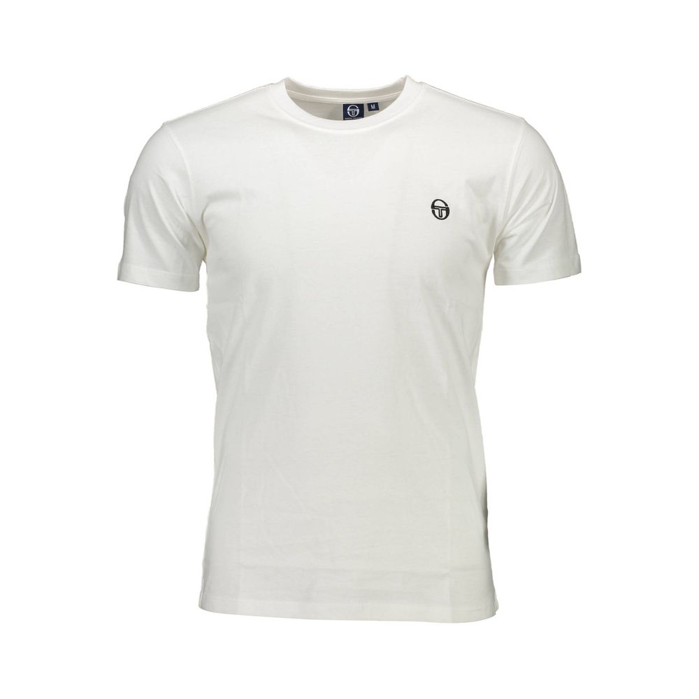 Camiseta de algodón blanca