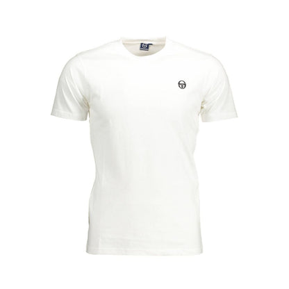 Camiseta de algodón blanca