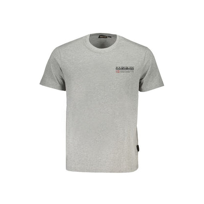 Gray Cotton T-Shirt