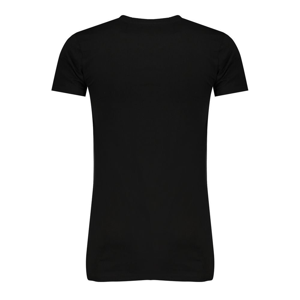 Black Cotton T-Shirt