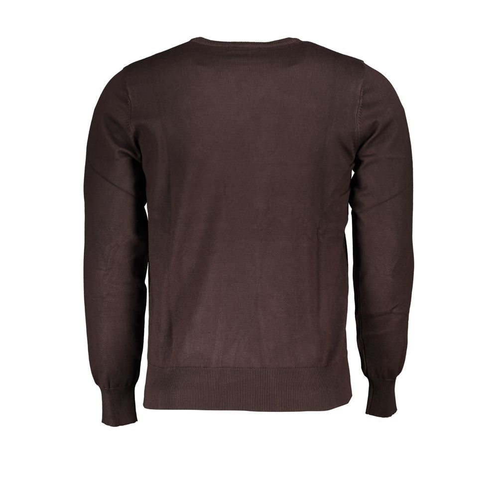 Brown Nylon Sweater