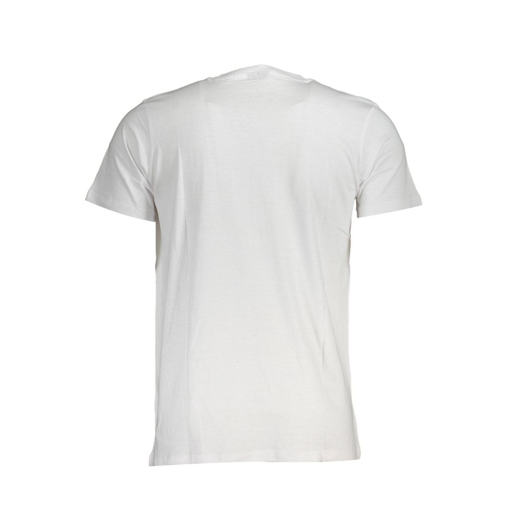 Camiseta de algodón blanca