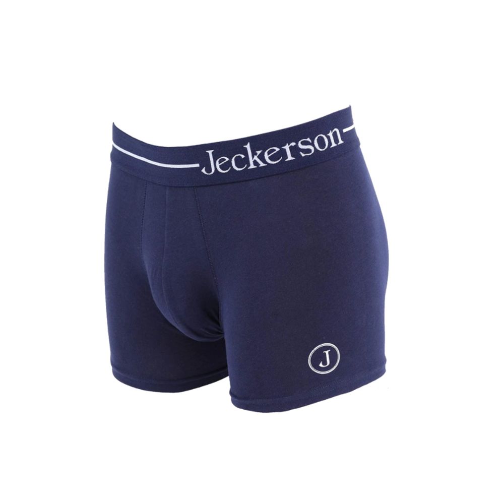 Blue Cotton Men Boxer