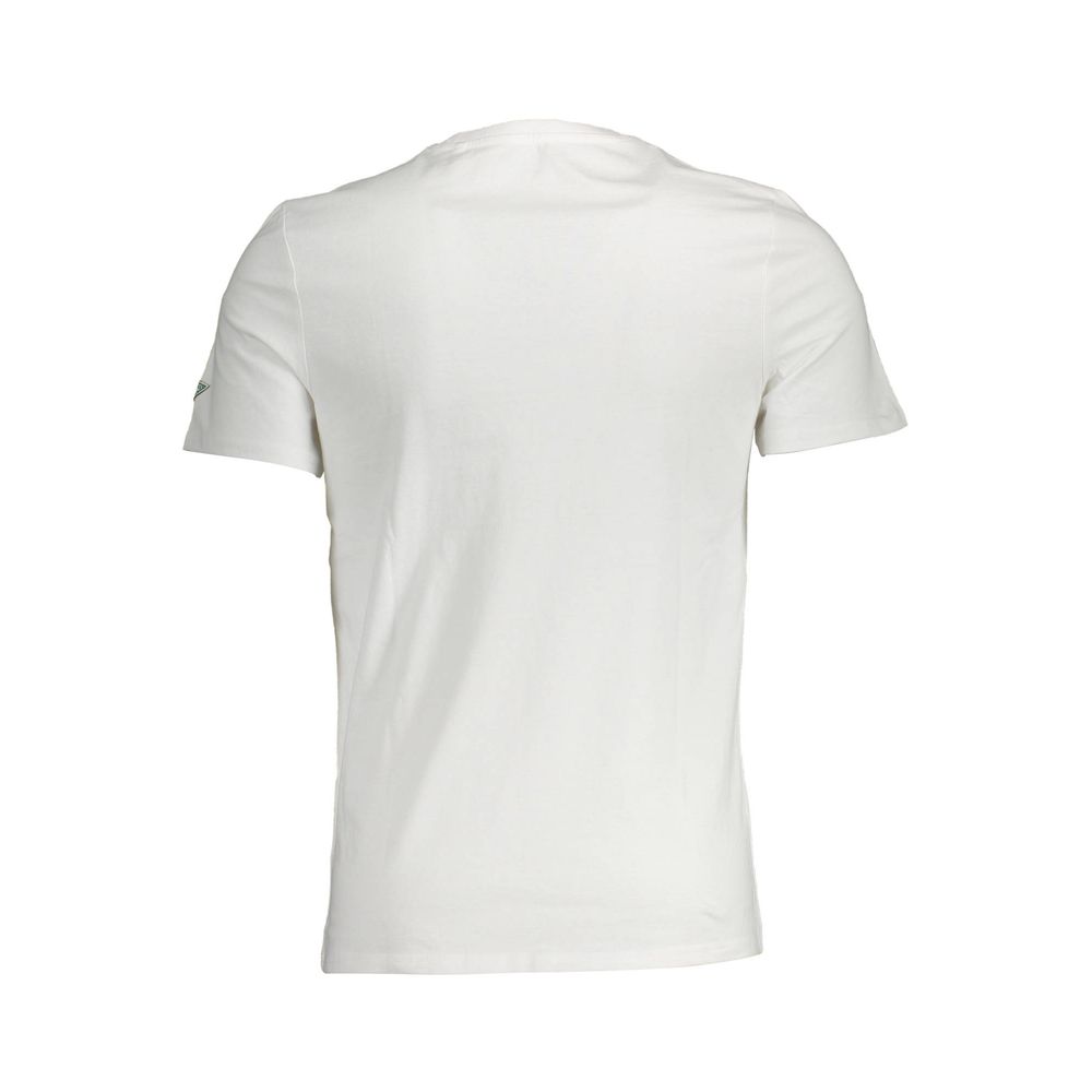 Camiseta de algodón blanca para hombre