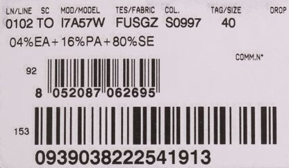 Bodysuit-Strampler aus Stretch-Seide in Gold und Schwarz