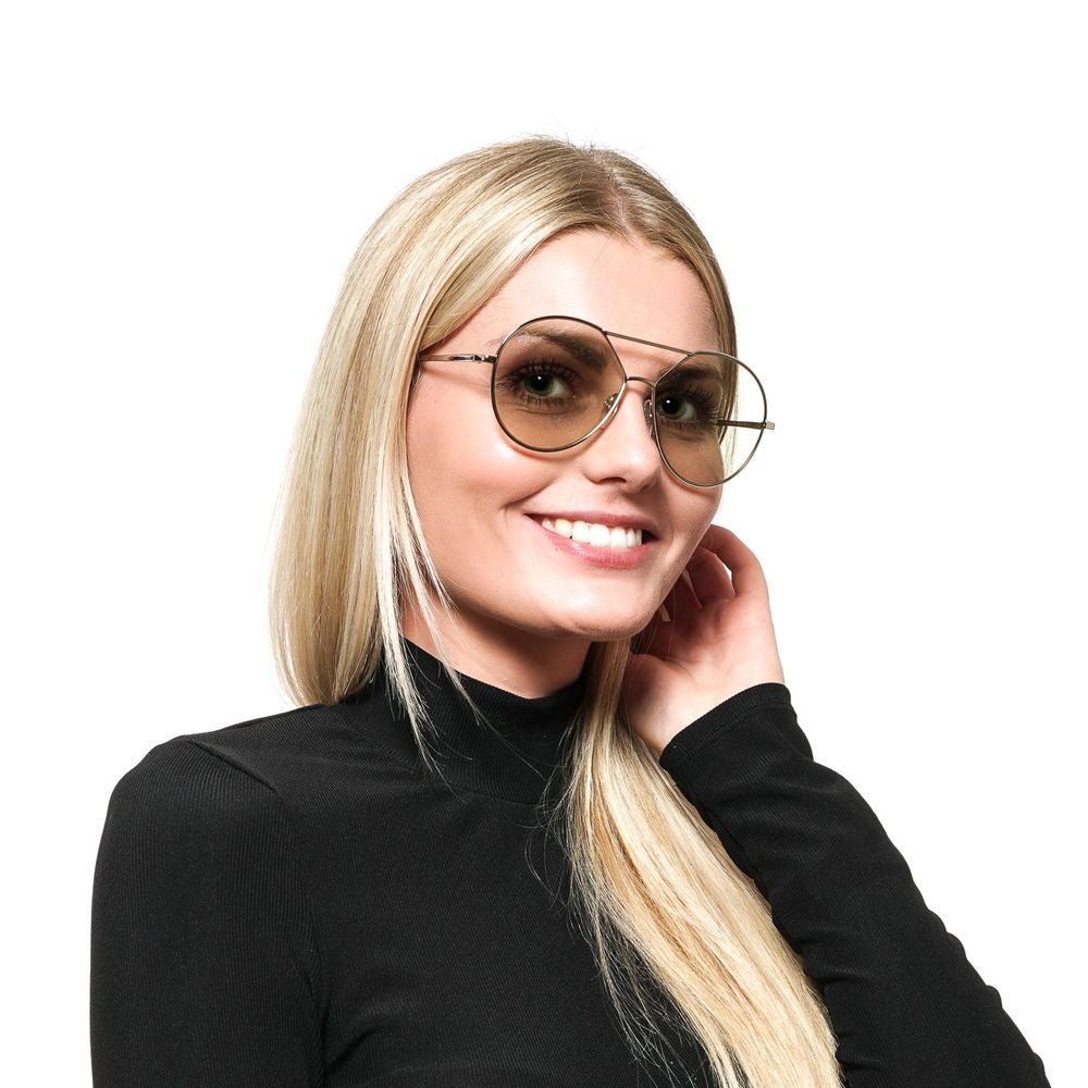 Goldene Sonnenbrille für Damen