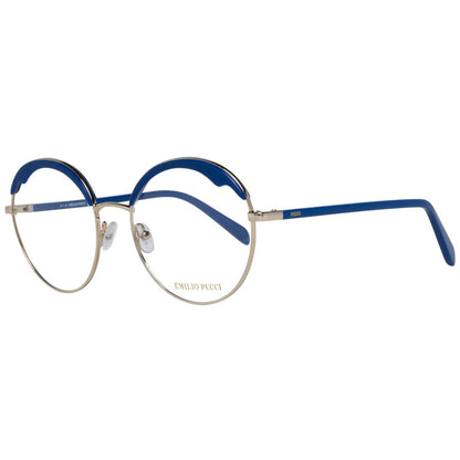 Blue Metal & Plastic Glasses (Frames)