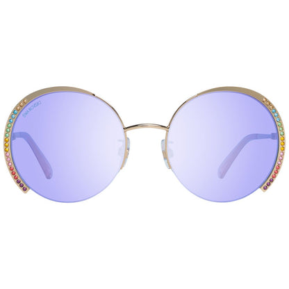 Gafas de sol doradas para mujer