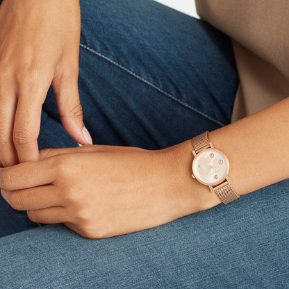 Rose Gold Women Watch