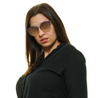 Goldene Sonnenbrille für Damen