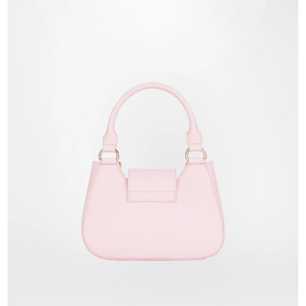 Bolso de mano de mujer de poliéster rosa