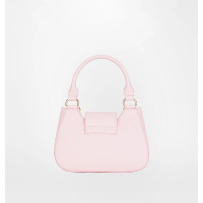 Bolso de mano de mujer de poliéster rosa