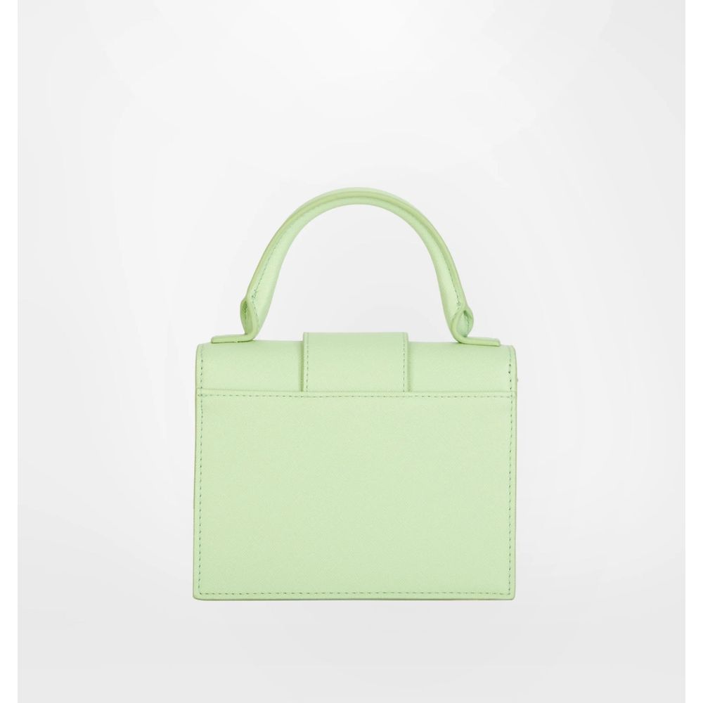 Grüne Polyester Damen Handtasche