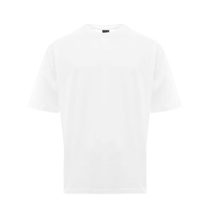 Camiseta de algodón blanca