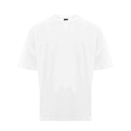 Camiseta de algodón blanca