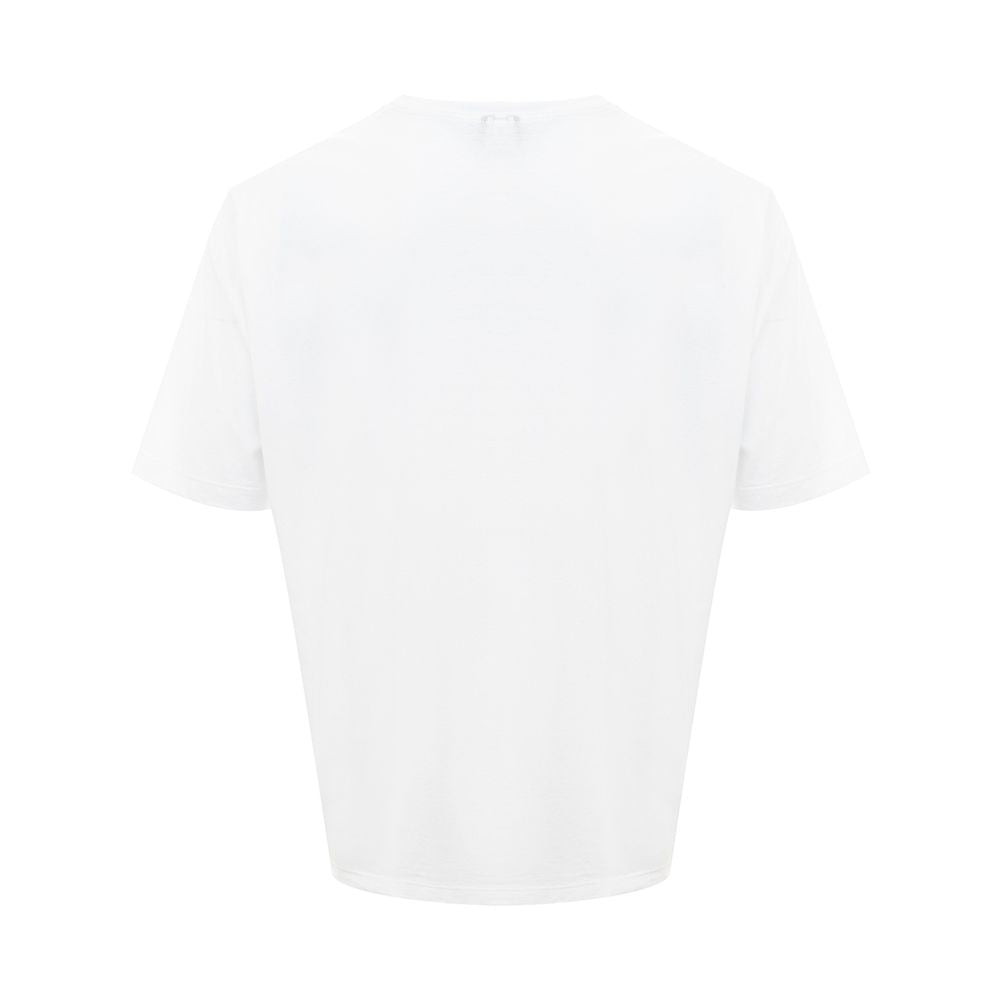 Camiseta de algodón blanca