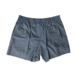 Blaue Boxershorts aus Baumwolle in regulärer Passform