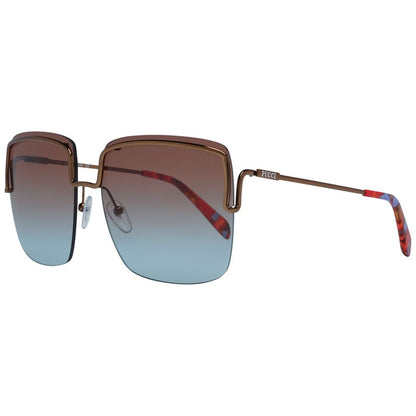 Bronze Metal Sunglasses