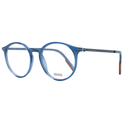 Blue Plastic & Titanium Glasses (Frames)