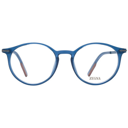 Blue Plastic & Titanium Glasses (Frames)