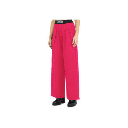 Jeans und Hose aus Polyester in Fuchsie