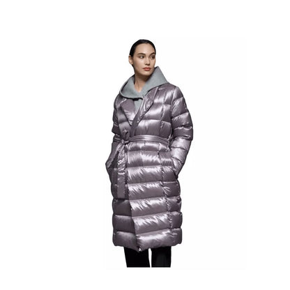 Graue Polyesterjacken und -mäntel