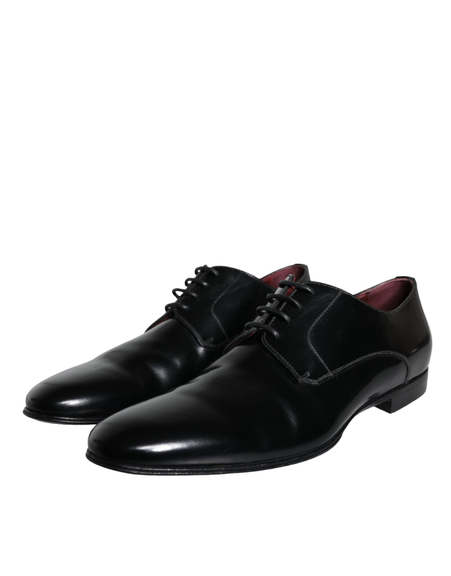 Black Leather Derby Formal Dress Men Shoes