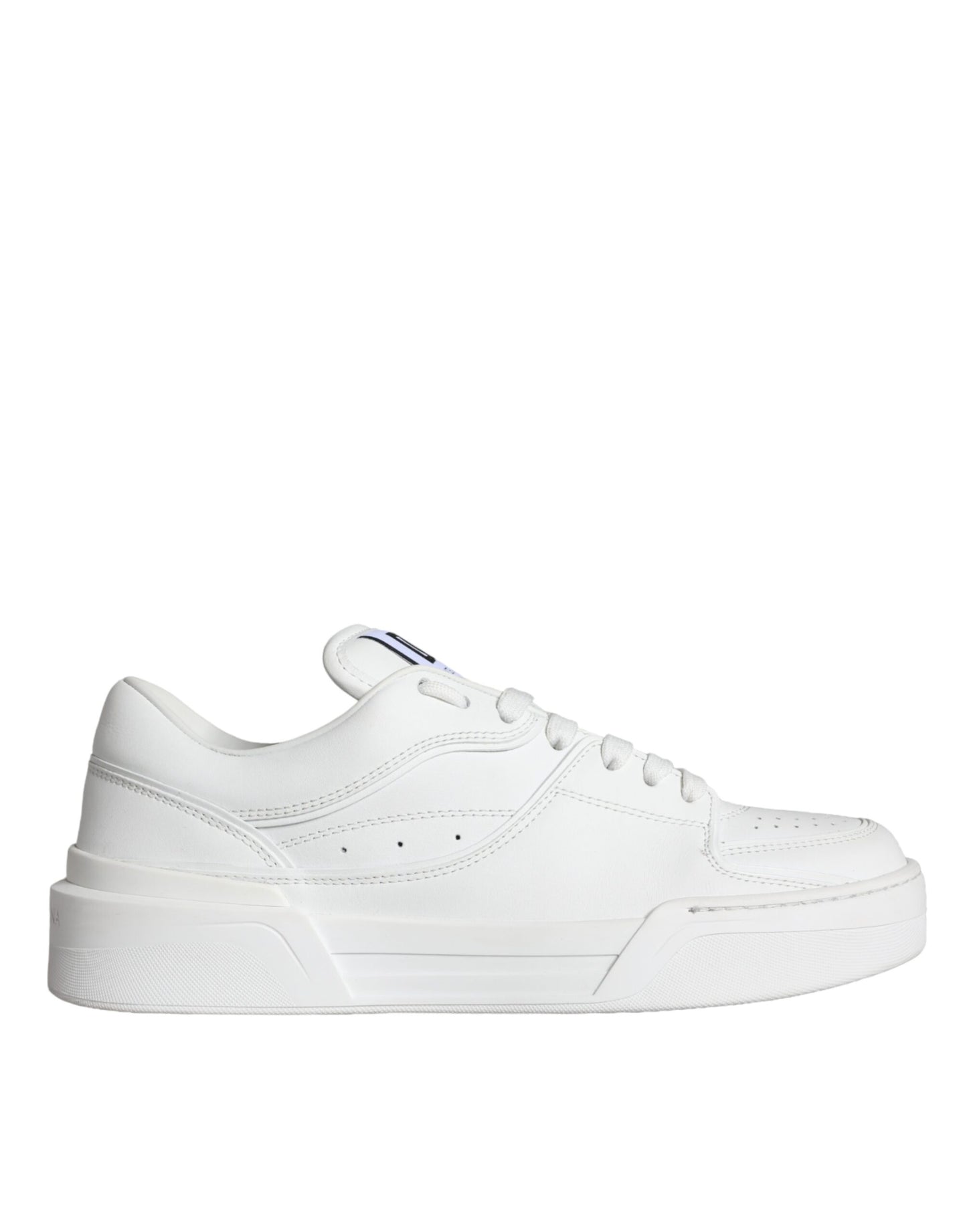 Zapatillas bajas de cuero blanco Miami