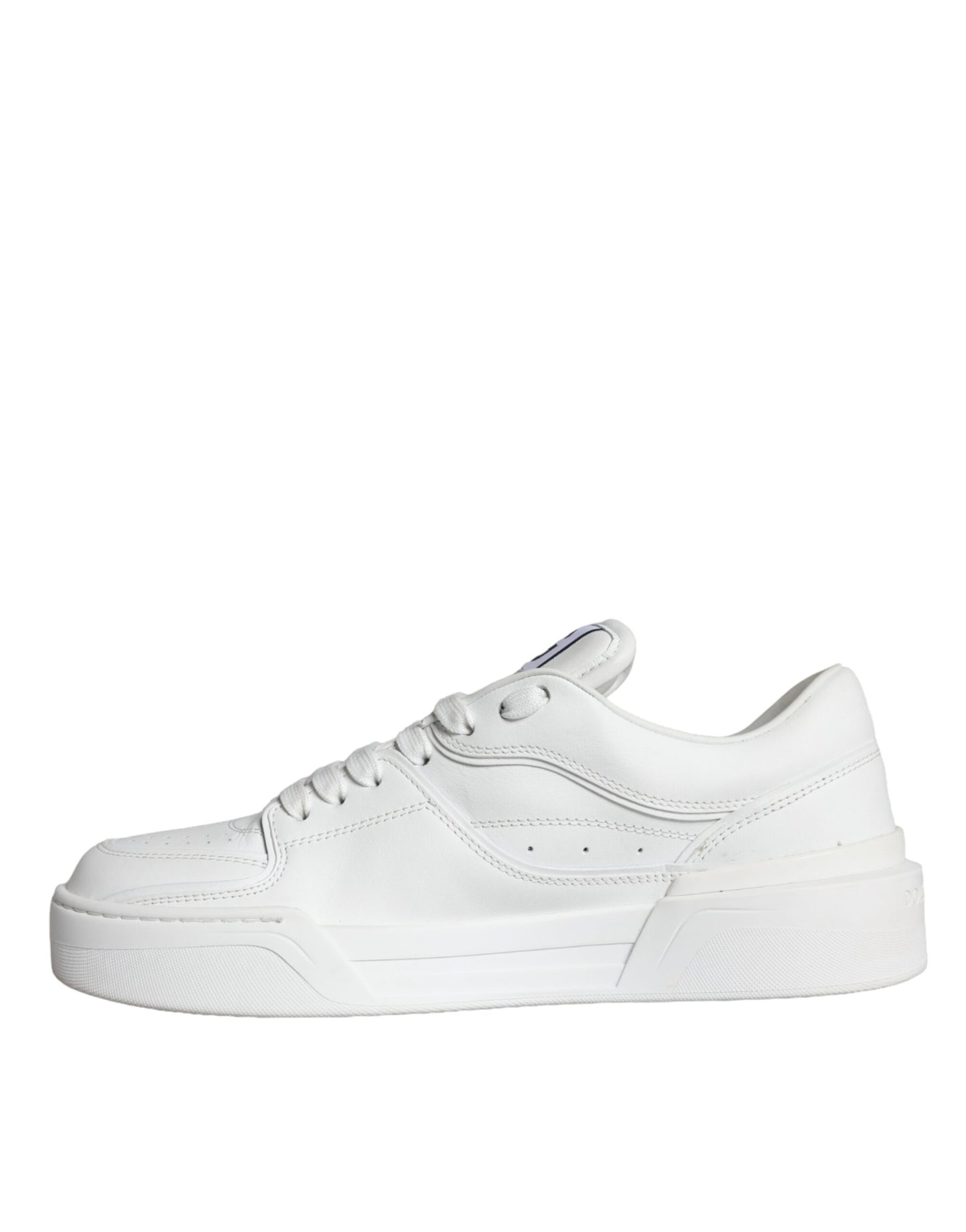 Zapatillas bajas de cuero blanco Miami