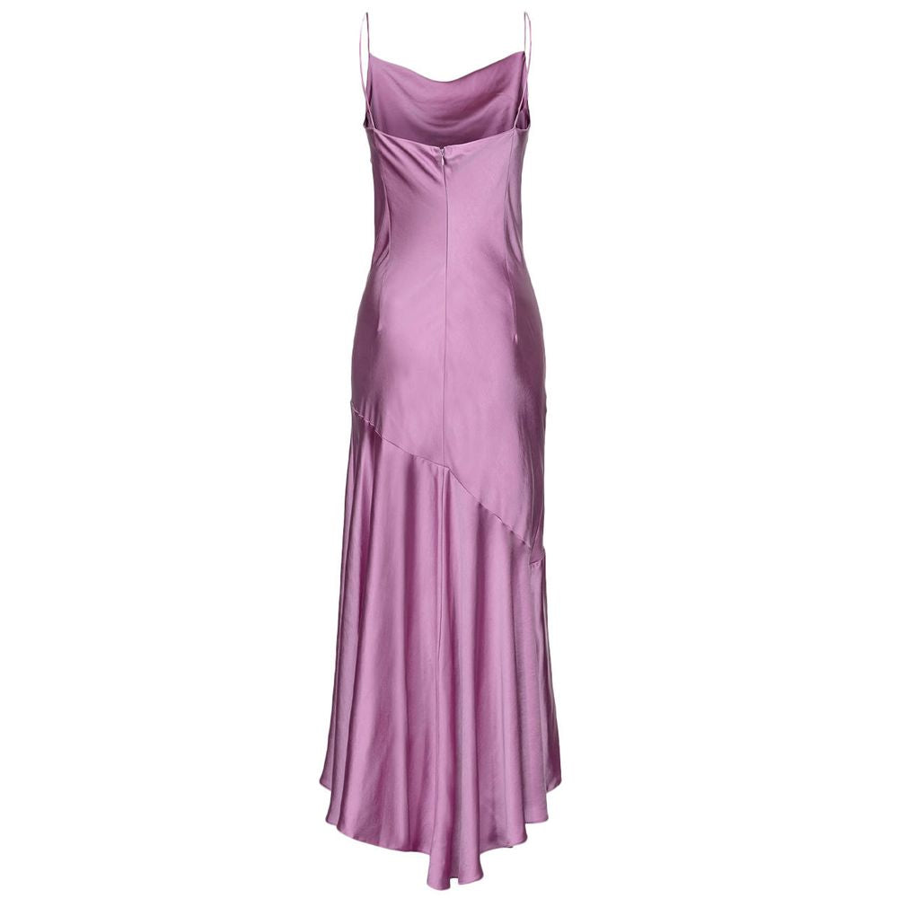 Pink Polyester Dress