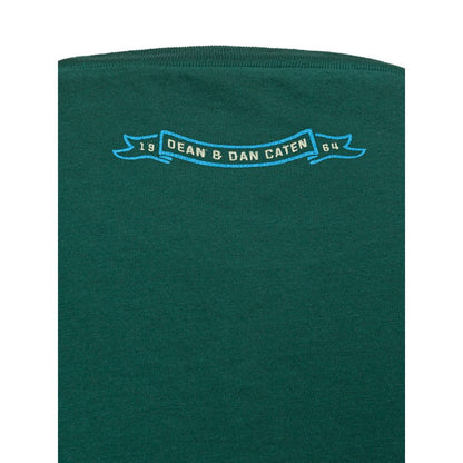 Camiseta de algodón verde