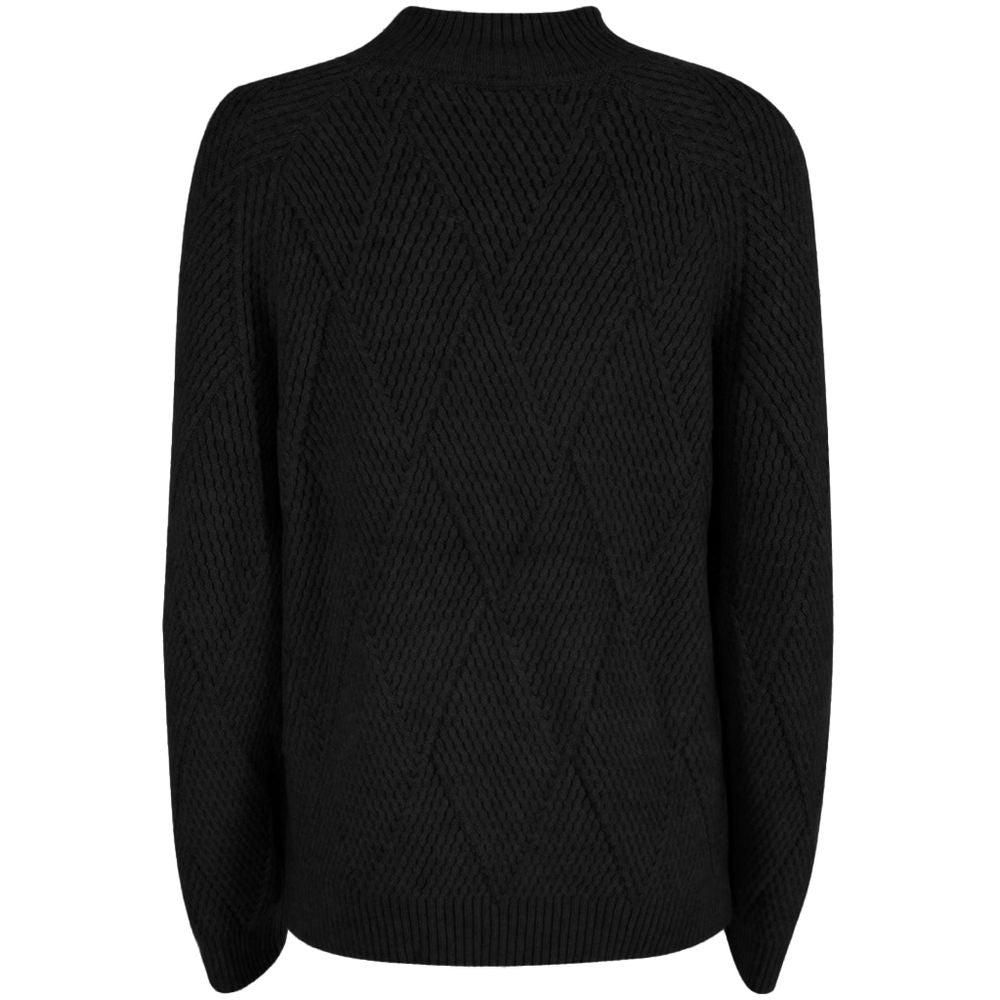 Black Acrylic Sweater